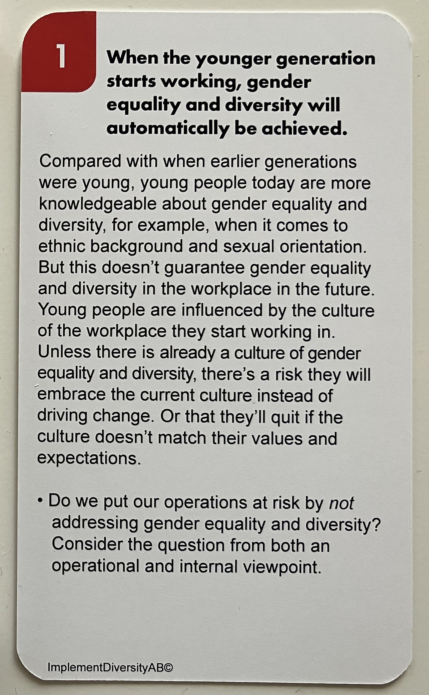 #AtOurWorkplace Discussion Card Pack