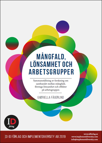 Rapport Mångfald, lönsamhet och arbetsgrupper (2019)