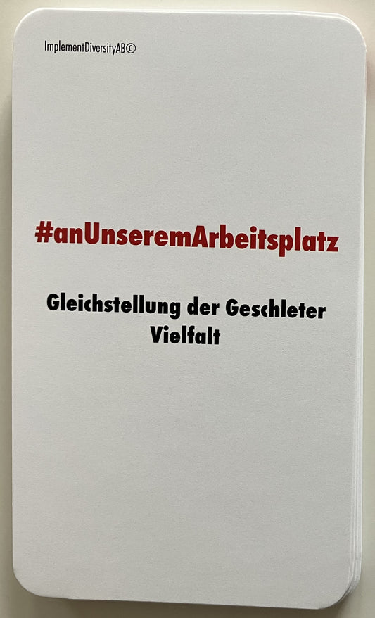 #anUnseremArbeitsplatz Discussion Card Pack