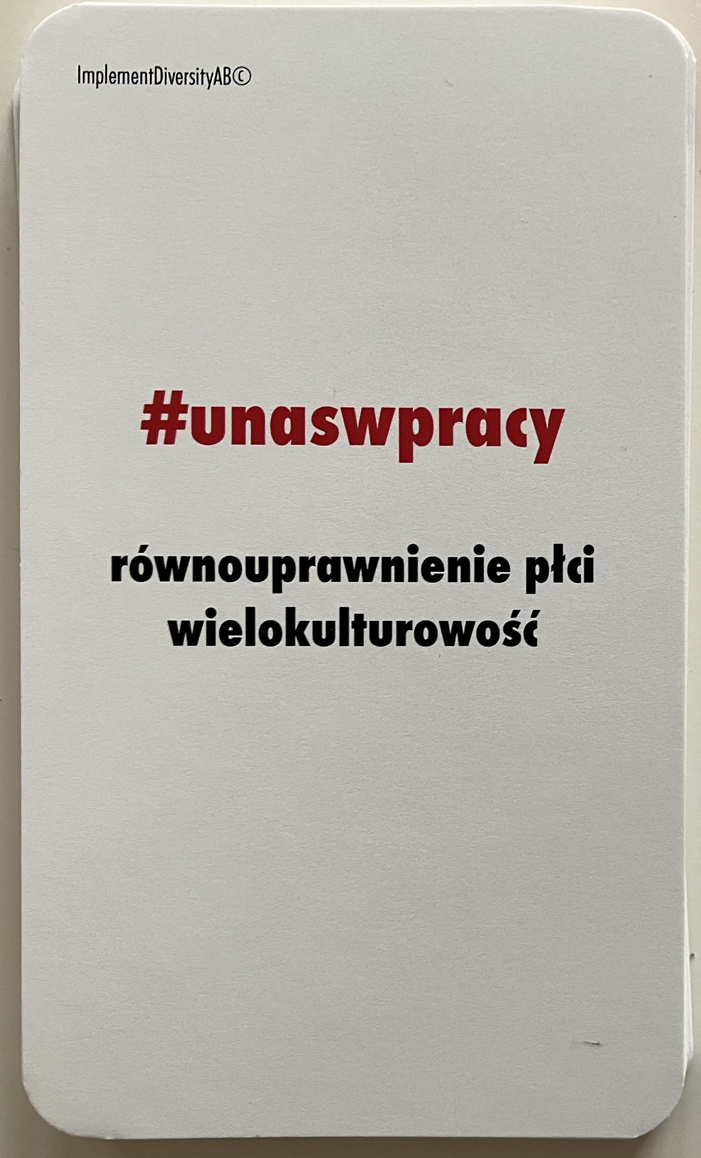 #unaswpracy Discussion Card Pack