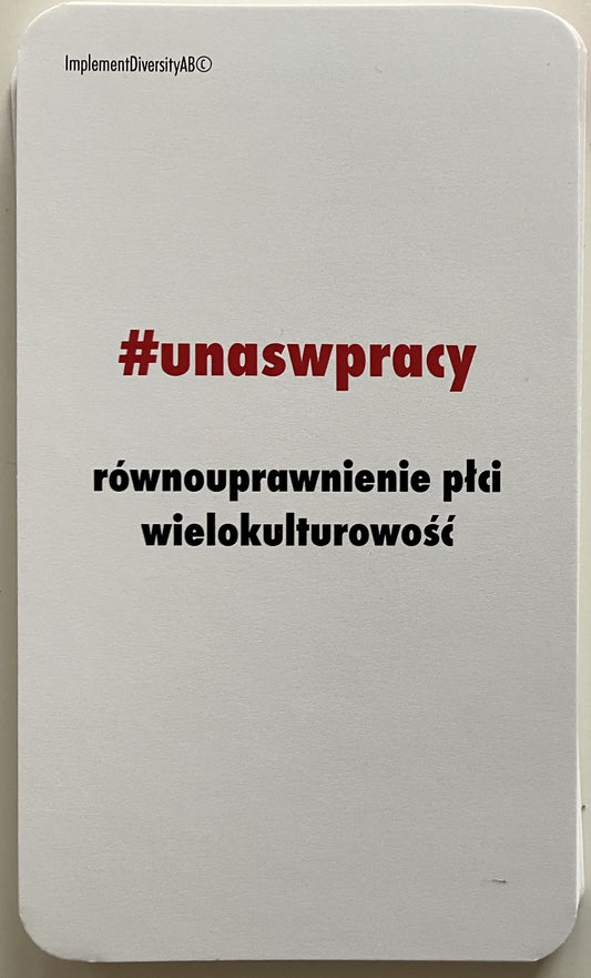 #unaswpracy Discussion Card Pack