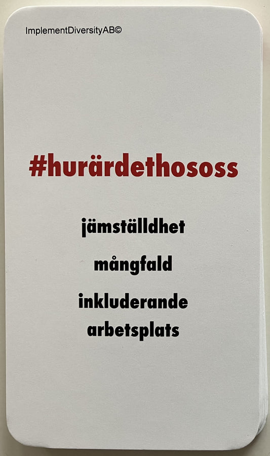 Diskussionkortlek #hurärdethososs